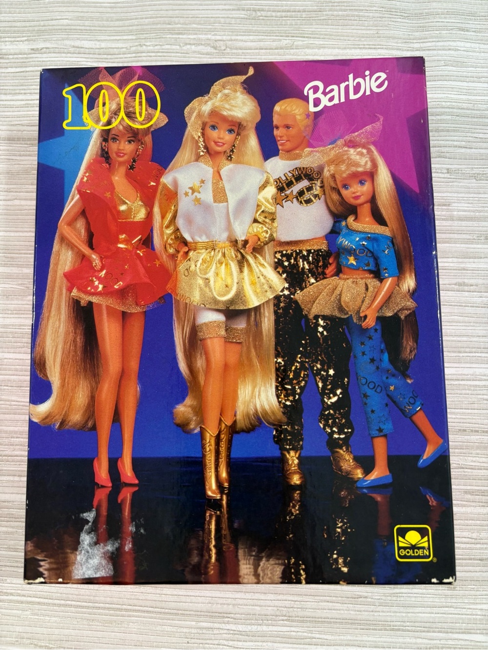 VTG 90s BARBIE ✨ 100 piece Barbie and Ken puzzle 1997 good condition